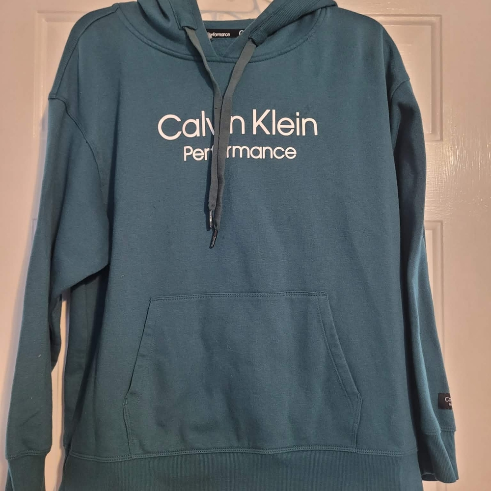 Calvin Klein Performance Teal Hoodie